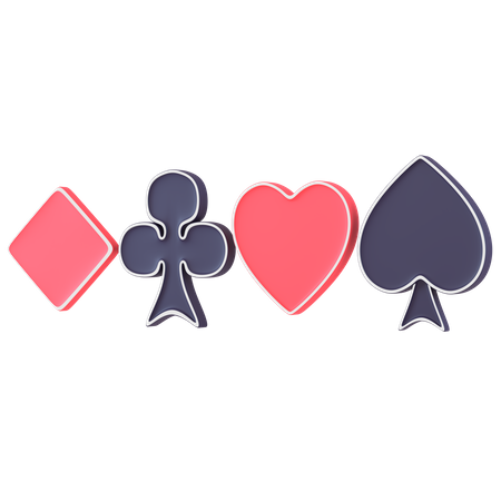 Signe de poker  3D Icon