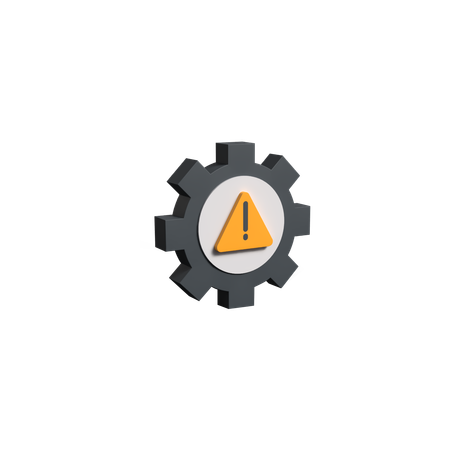 Signe d'exclamation  3D Icon