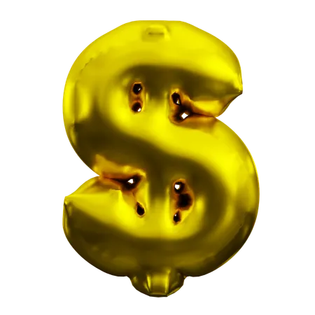 Signe dollar  3D Icon