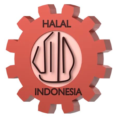 Signe halal  3D Icon