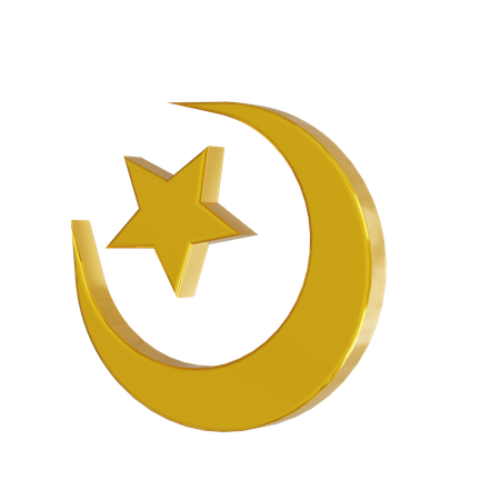 Signe de l'islam  3D Icon
