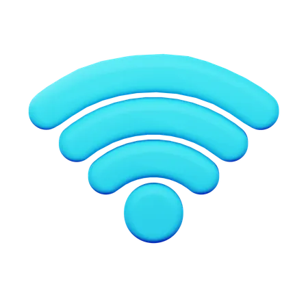 Signe wifi  3D Icon