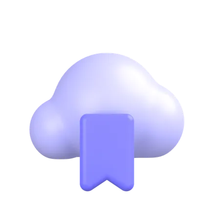 Nuage de favoris  3D Icon