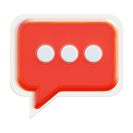 Message de signet  3D Icon