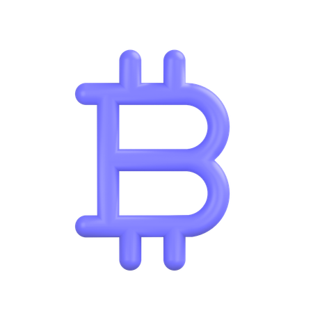 Bitcóin  3D Icon