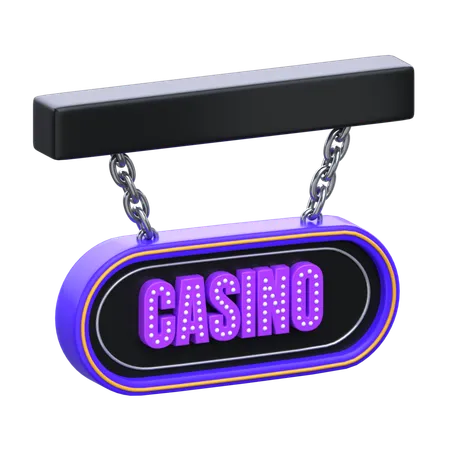 Signo de casino  3D Icon