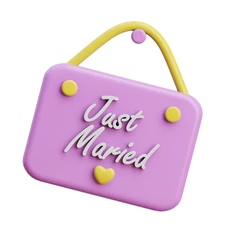 Signo de boda  3D Icon