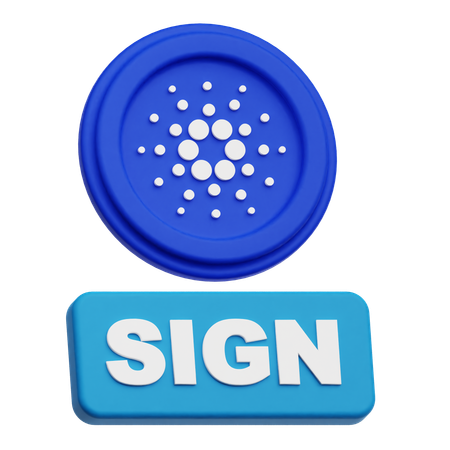 Signo de Cardano  3D Icon
