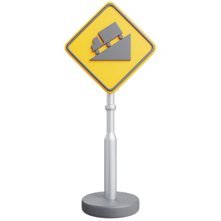 Signo de colina  3D Icon