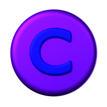 Signo de derechos de autor  3D Icon