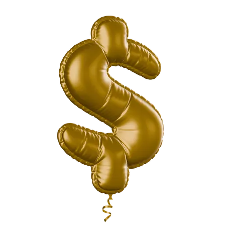 Signo de dólar  3D Icon