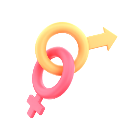 Signo de género  3D Icon