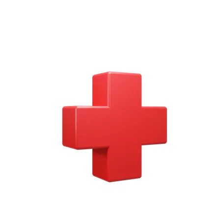 Signo de hospital  3D Icon