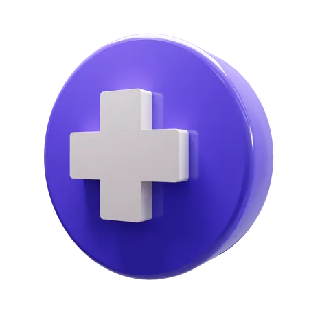 Signo de hospital  3D Icon