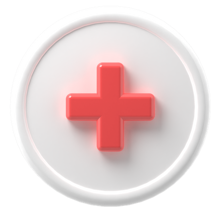 Signo de hospital  3D Icon