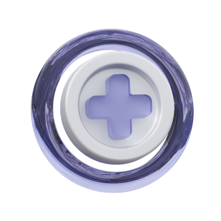 Signo de hospital  3D Icon