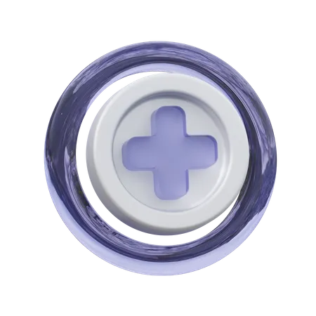 Signo de hospital  3D Icon