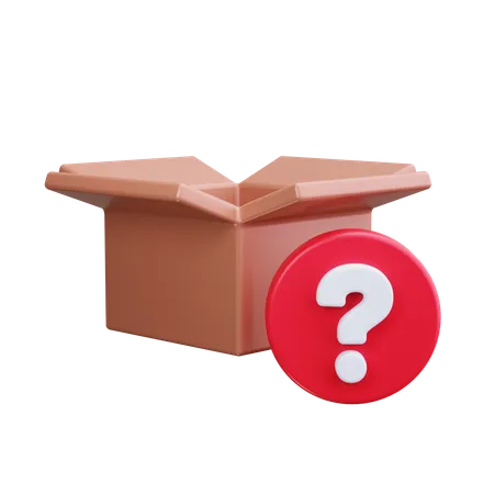 Signo de interrogación  3D Icon