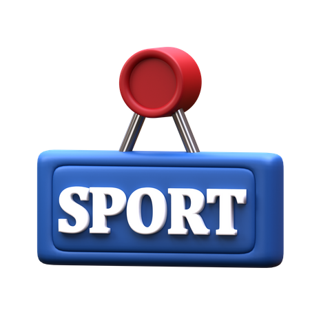 Signo deportivo  3D Icon