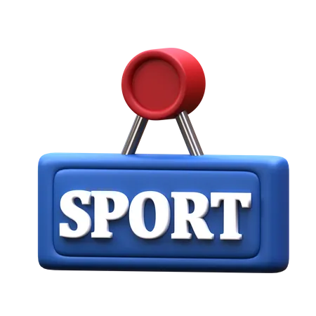 Signo deportivo  3D Icon