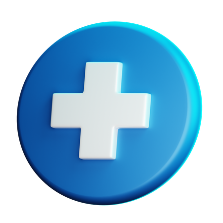 Señal medica  3D Icon