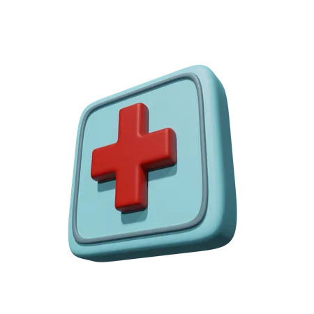 Señal medica  3D Icon