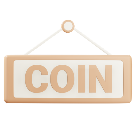 Signo de moneda  3D Icon