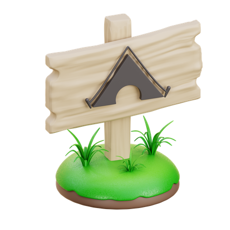 Signpost  3D Icon