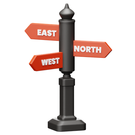 Signpost  3D Icon