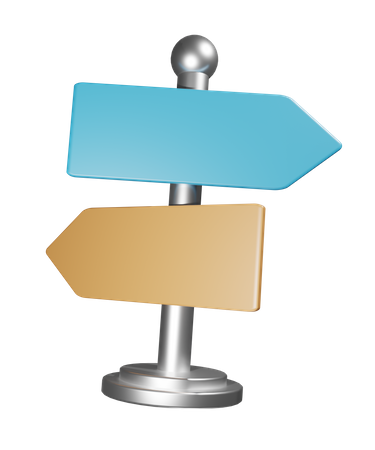 Signpost  3D Illustration