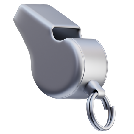 Silbato de policia  3D Icon