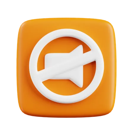 Silencieux  3D Icon