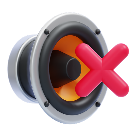 Silencieux  3D Icon