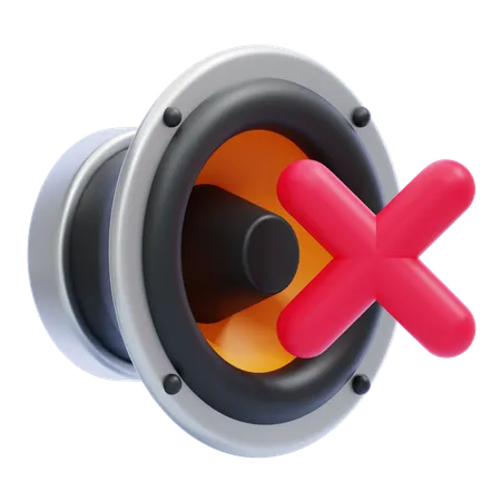 Silencieux  3D Icon