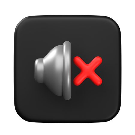 Silencieux  3D Icon