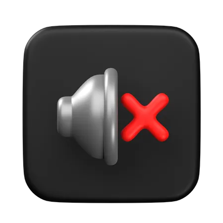 Silencieux  3D Icon