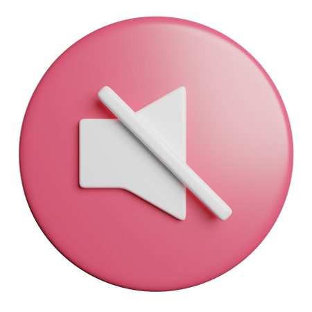 Silencieux  3D Icon