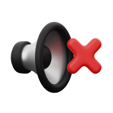 Silencieux  3D Icon