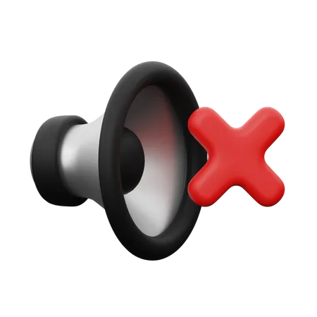 Silencieux  3D Icon