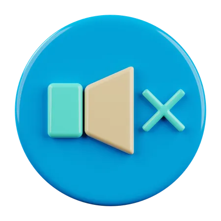 Silenciar  3D Icon