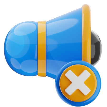 Silenciar  3D Icon