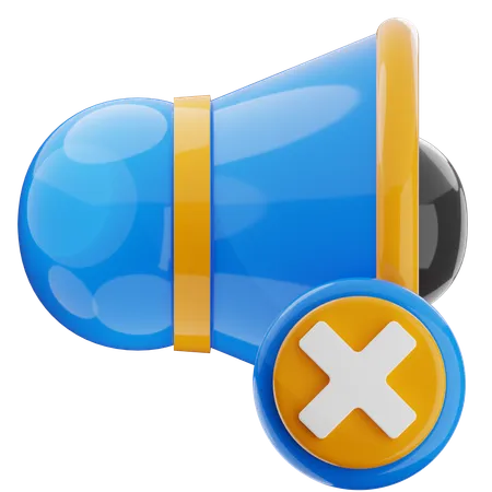 Silenciar  3D Icon