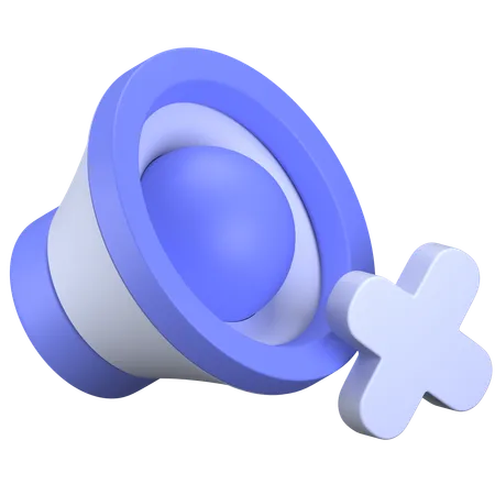 Silenciar  3D Icon