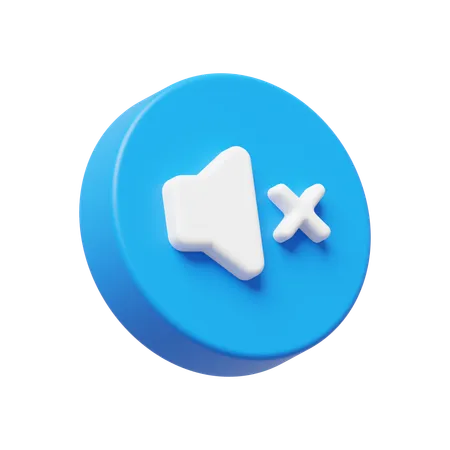 Silenciar  3D Icon