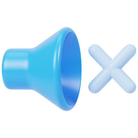 Silenciar  3D Icon