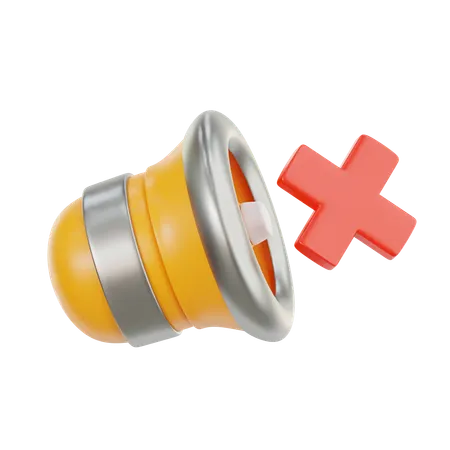 Silenciar  3D Icon