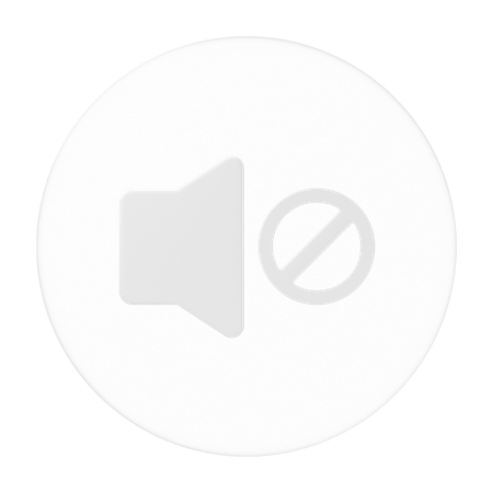 Silenciar  3D Icon