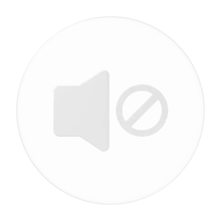 Silenciar  3D Icon