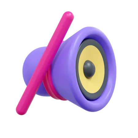 Silenciar  3D Icon