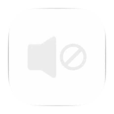Silenciar  3D Icon